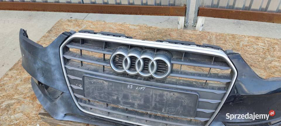 ZDERZAK PRZÓD KOMPLETNY AUDI A4 B8 LIFT 20112016 osobowe śląskie Przystajń