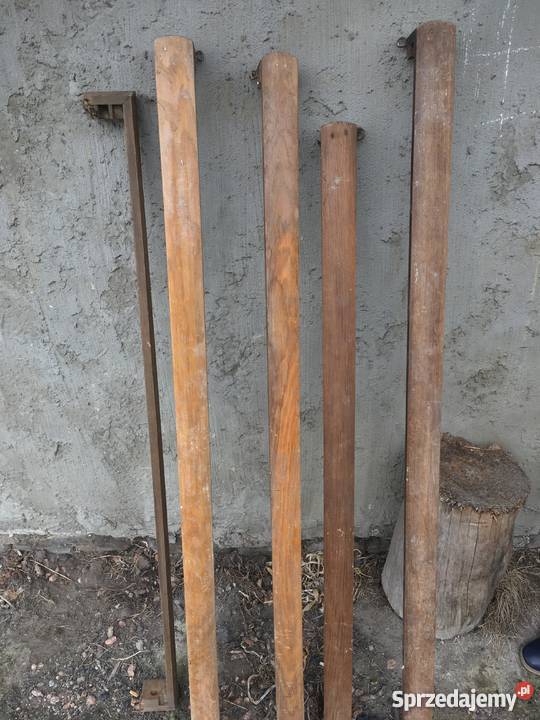 Stare karnisze dębowe z PRLu OKAZJA Ożarów