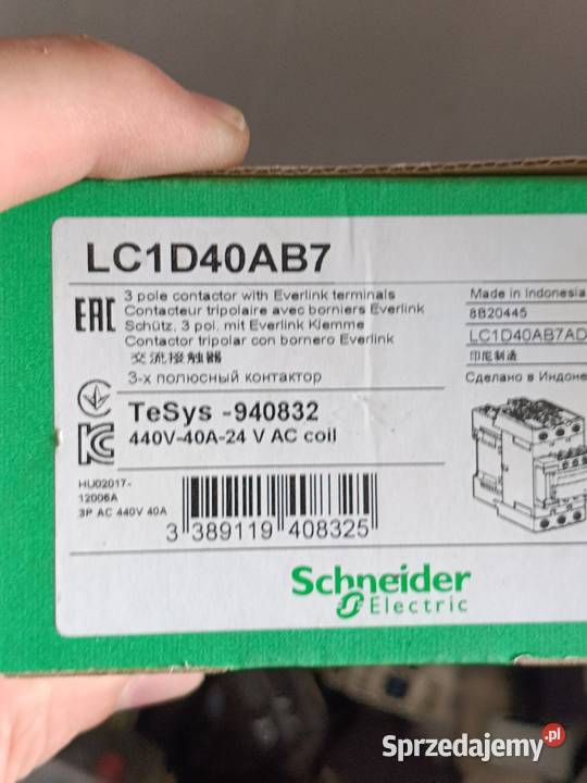 Schneider Styczniki Schneider łódzkie