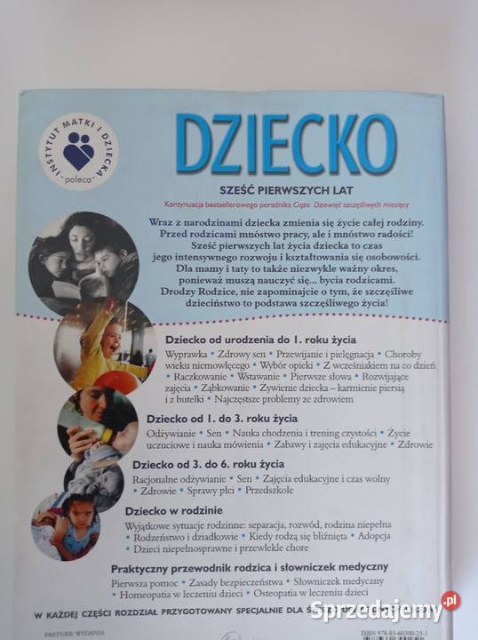 Książka Dziecko sześć pierwszych lat Poradniki, albumy i reportaże mazowieckie Warszawa