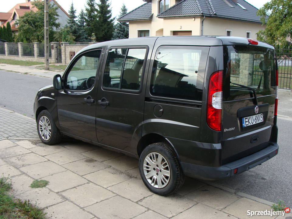 Fiat Doblo Multijet 12 siedmio osobowy 2009r diesel Łódź sprzedam
