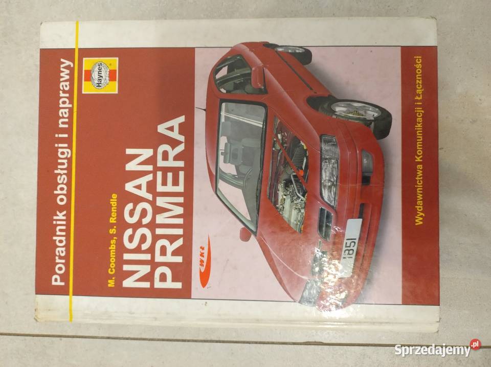 Książka Sam Naprawiam Nissan Primera P10 Hans Strzelce Krajeńskie