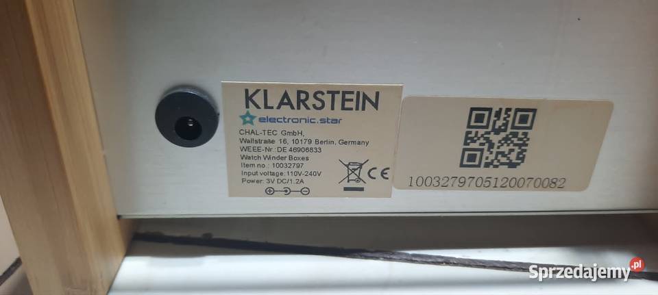 ROTOMAT NA 2 ZEGARKI KLARSTEIN SZKATUŁKA Warszawa