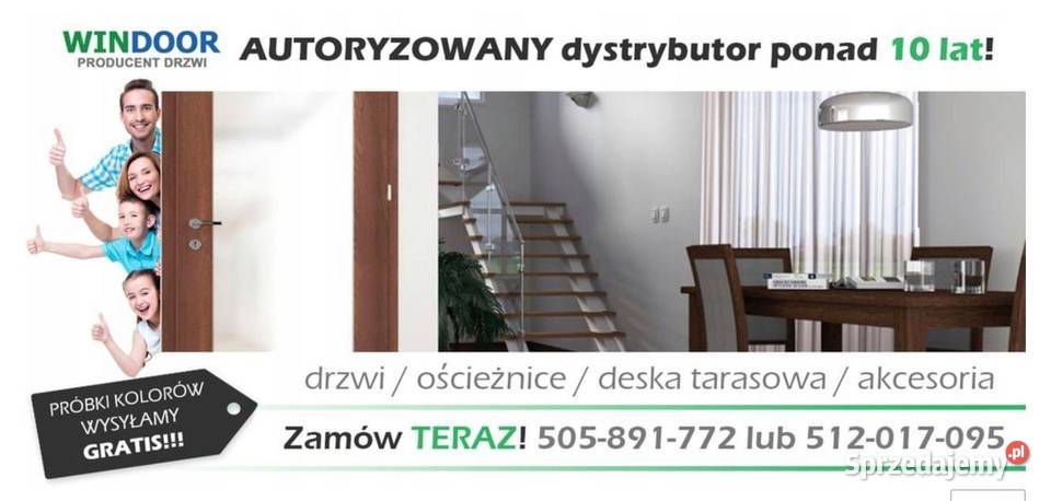 Nowość Drzwi wewnętrzne ELEGANCE WINDOOR 80cm