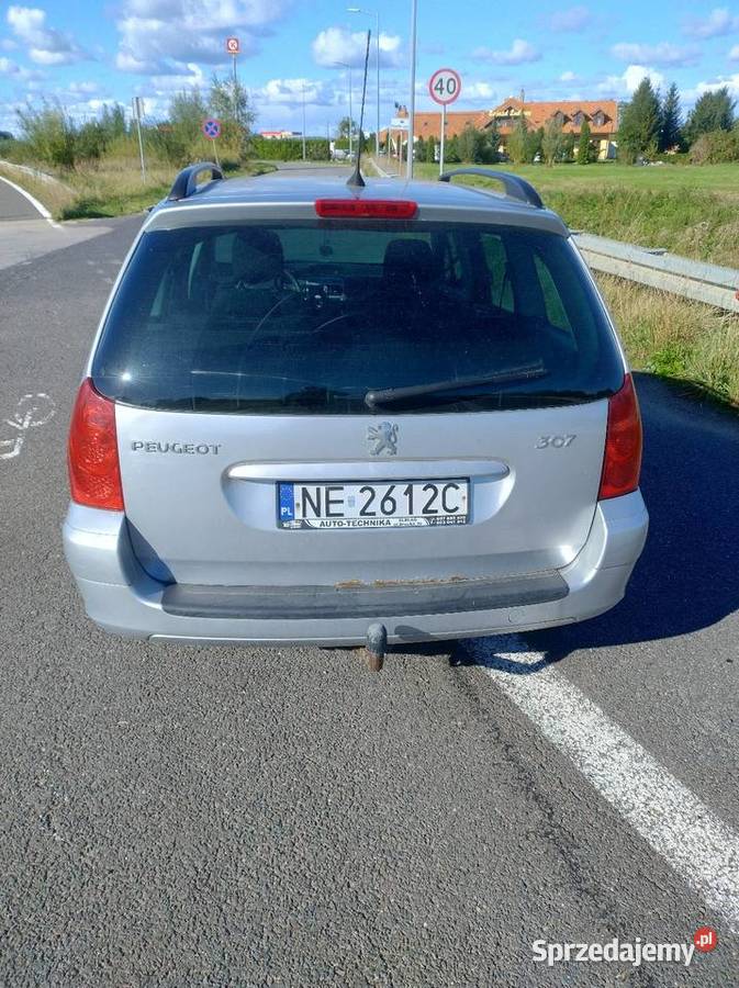 Peugeot 307 SW 16 HDi 2006 Pt i OC 2026r Elbląg