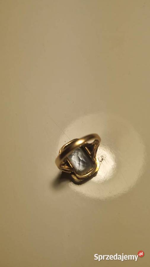 Złoty pierścionek Pierścionki Gdańsk sprzedam