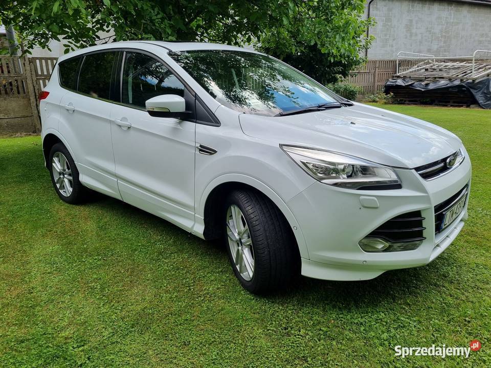2015 Ford Kuga Titanium X 20tdci 4x4 182 Biała 1997cm3 Tyszowce