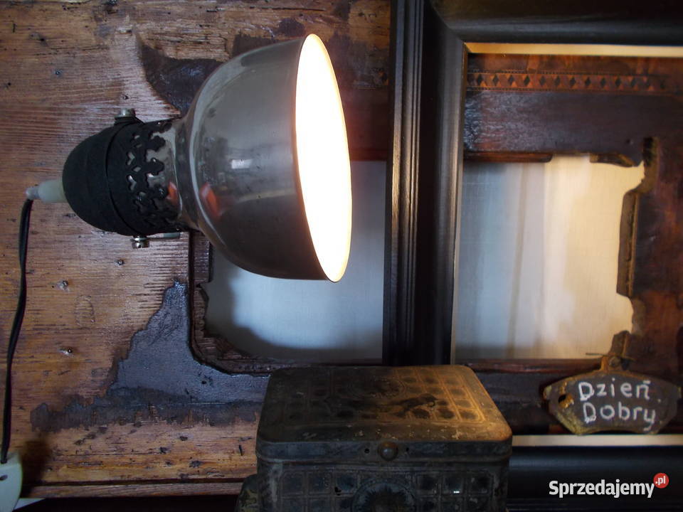 Stara Lampa Loft Uniwersalna Unikat Vintage Pozostałe Szczecin