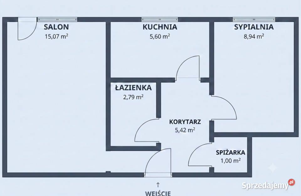 Słoneczne 2 pokoje z widokiem na zieleń Gdańsk 3 piętra i więcej