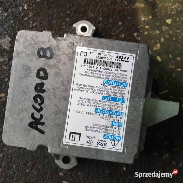 HONDA ACCORD VIII SENSOR MODUL AIRBAG kujawsko-pomorskie