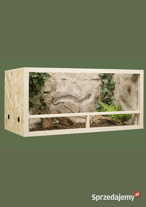 Terrarium z płyty OSB 150x80x80 Pięczkowo