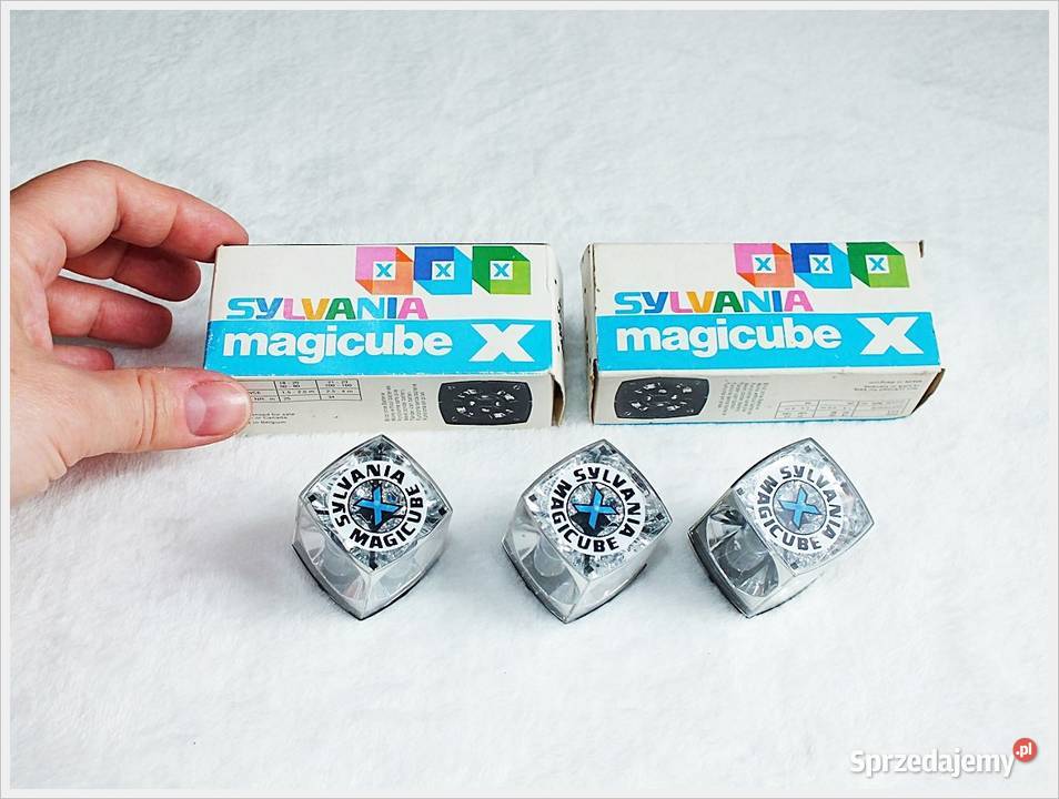 Żarówki błyskowe Sylvania Magicube X flash cube lubuskie Żary