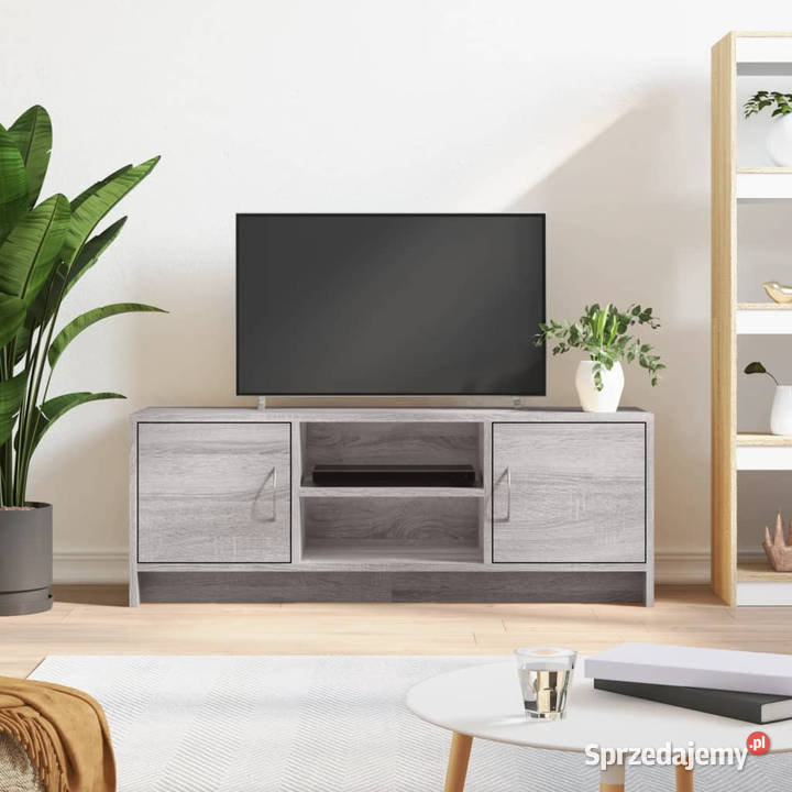 Szafka pod telewizor szary dąb sonoma 102x30x375 RTV mazowieckie Warszawa