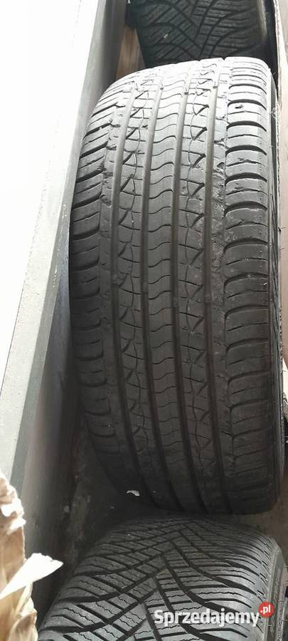 Felgi Chromowane 5x100 18 z rantem z oponami Średnica 18" Kwidzyn sprzedam