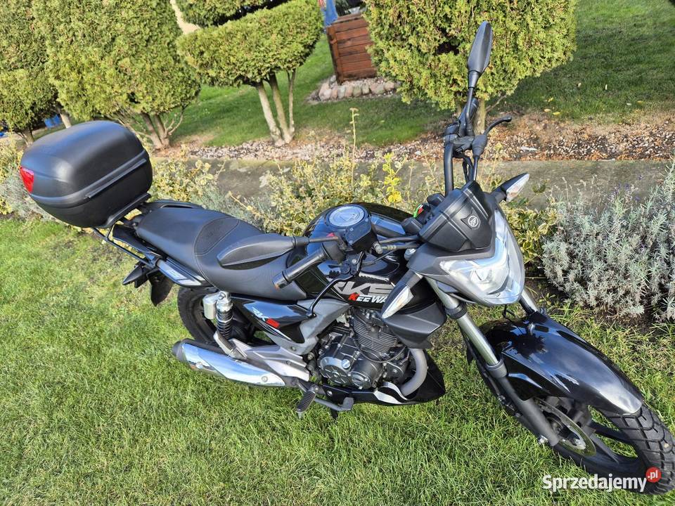 Keeway RKS 125 naked 2016R katB Sprzedam garażowany podlaskie Ciechanowiec