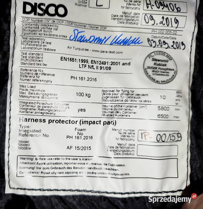 Uprząż dudek Czyżew