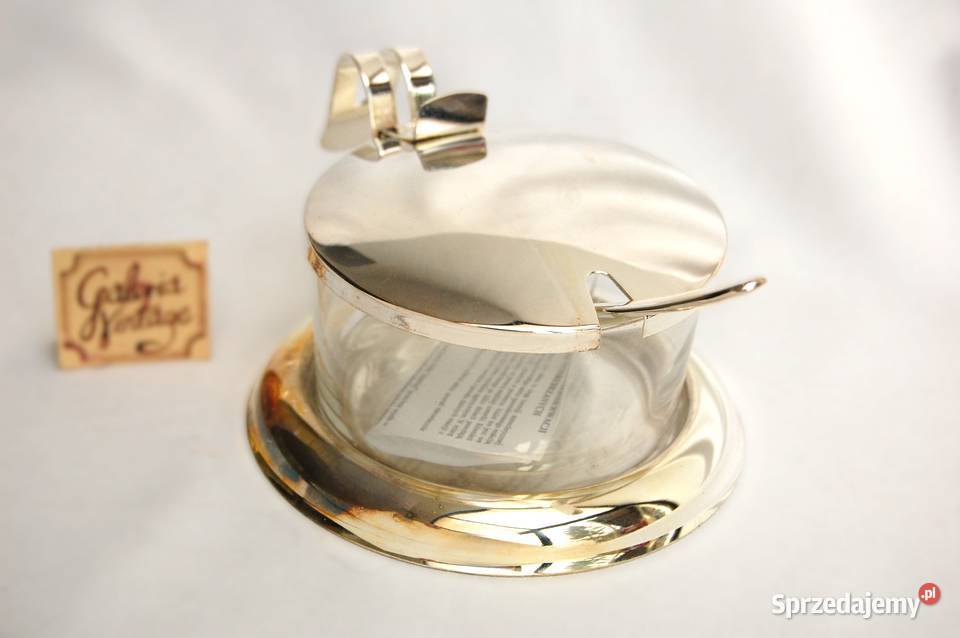 Nowe posrebrzane platerowane srebrem naczynie na Lublin