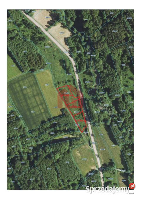 sprzedaży gruntu Nawsie 900m2