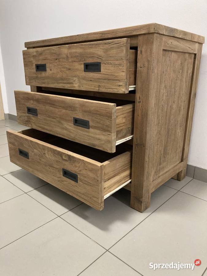 komoda z drewna tekowego 40cm małopolskie Kraków