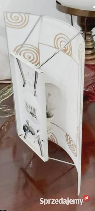 Szklany kinkiet nowy Braniewo sprzedam