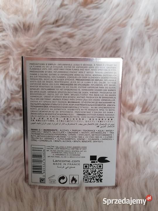 Lancme La Vie Est Belle 75 ml EDP Oryginał Do Zdrowie i Uroda