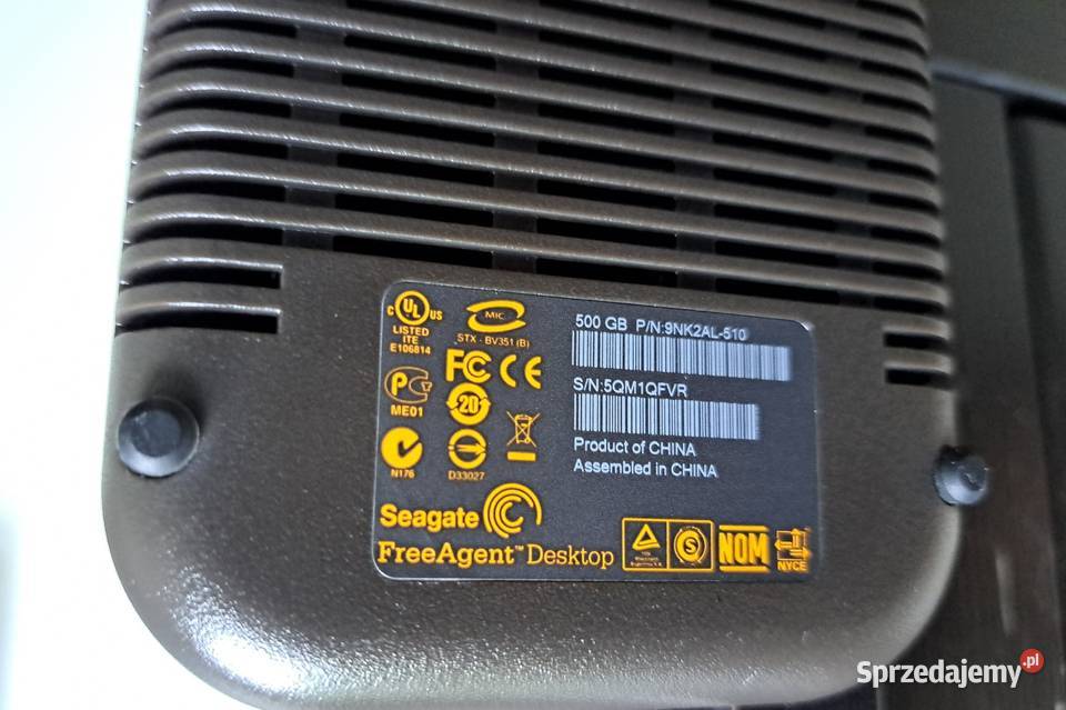 Dysk zewnętrzny przenośny Seagate FreeAgent zewnętrzny Kielce