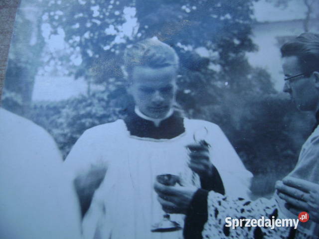 Starocie z PRL Fotografia Karol Wojtyła jako Gdynia