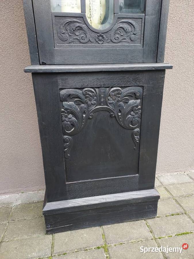 132 Stary zegar podłogowy chłop 215 secesja Tczew