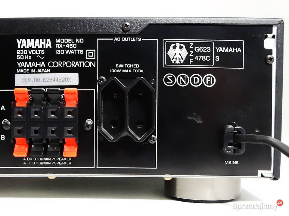 Yamaha RX460 RS amplituner stereo Japan Biłgoraj sprzedam