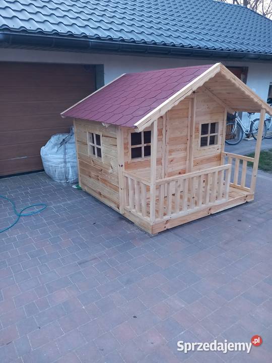 Domek drewniany plac zabaw Rzeszów