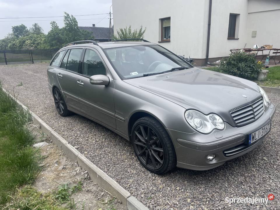 Mercedes C W203 M112 320 wersja Elegant uszkodzony Długowola Pierwsza