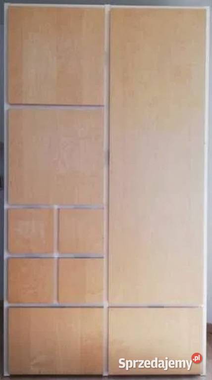 IKEA szafa RAKKE drewniana półki szuflady Warszawa