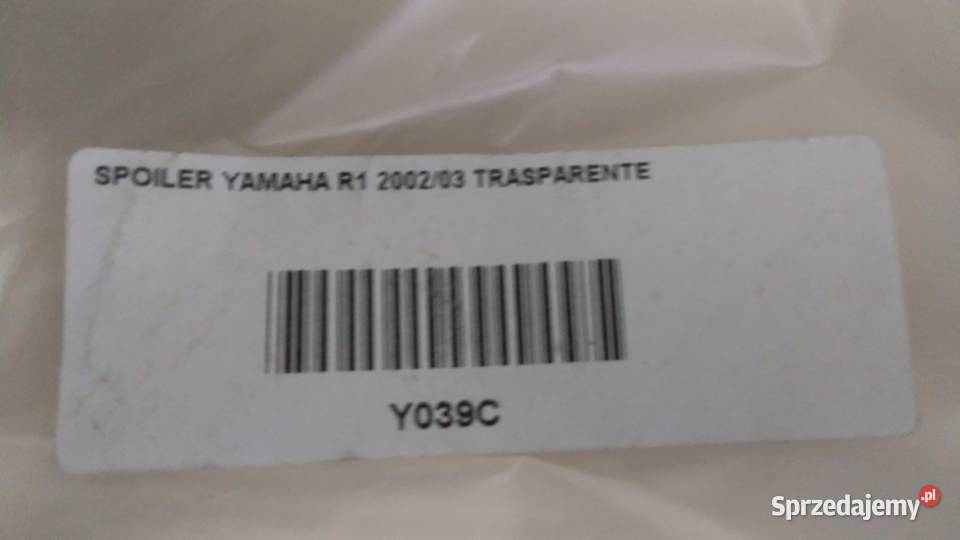 SZYBA OWIEWKA FABBRI YAMAHA YZF 1000 R1 20022003