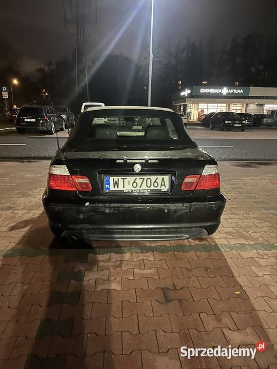 Bmw e46 cabrio 2005r Warszawa