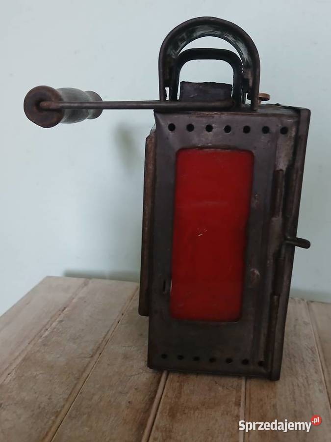 Stara lampa kolejowa małopolskie Kraków