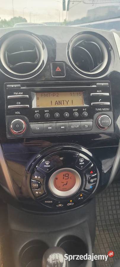 Nissan Note 12 Acenta nieuszkodzony Gdynia sprzedam