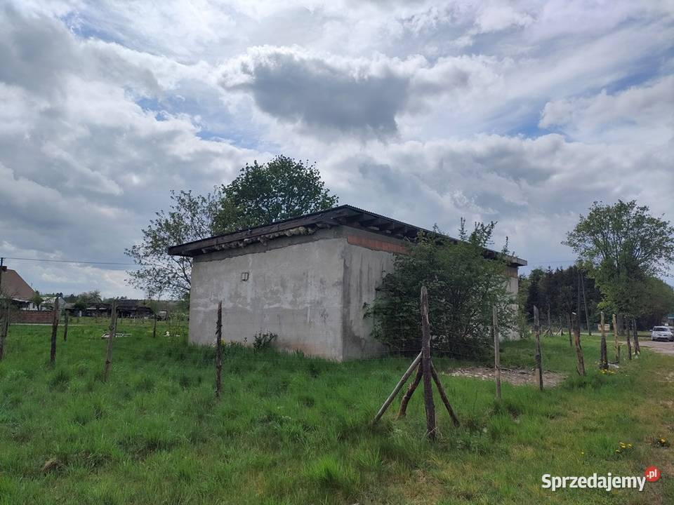 Sprzedam działkę z budynkiem mieszkalny Warnino