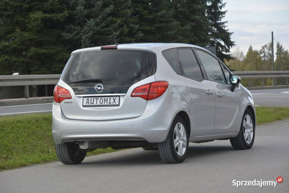 Opel Meriva 14 Turbo automat gwarancja przebiegu isofix podkarpackie Sędziszów Małopolski