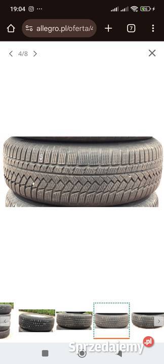4x Opona zimowa Continental WinterContact TS 850 215 Skołoszów sprzedam