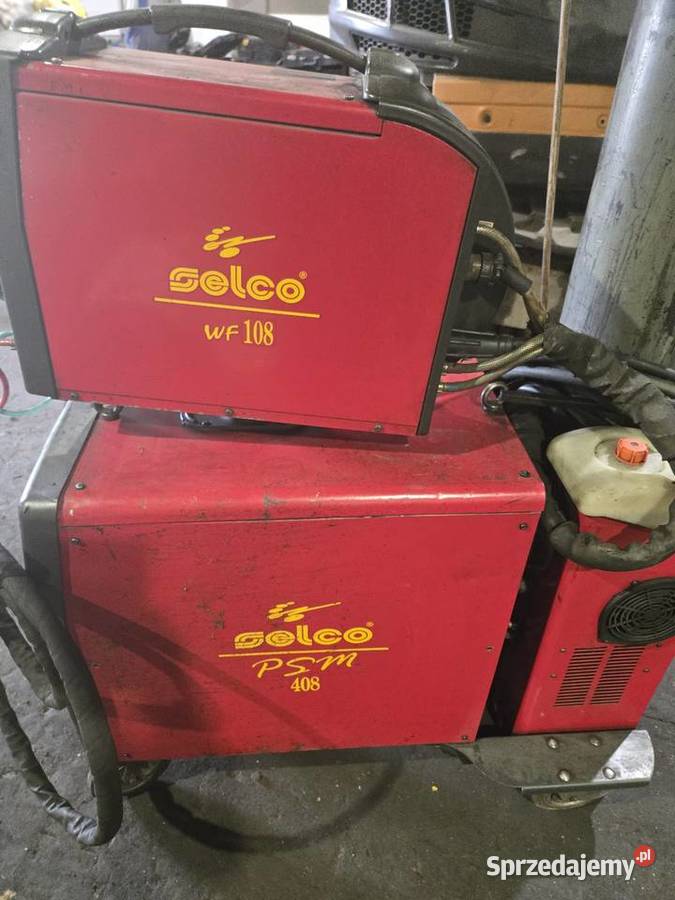 Spawarką SELCO PSM 408 z podajnikiem WF108 Rybnik