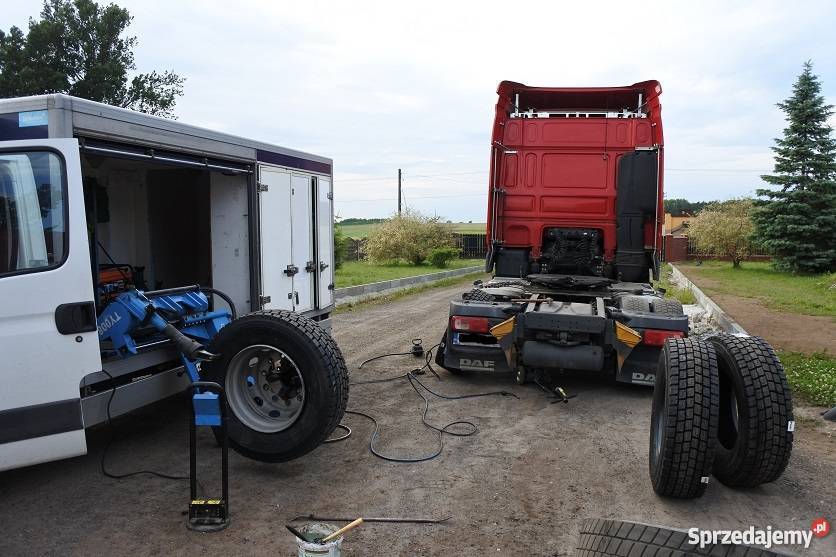 Gumista mobilny serwis opon ciężarowych i
