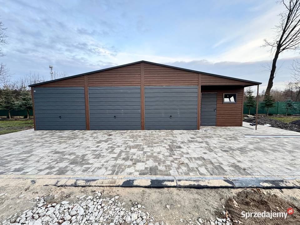 Garaż Blaszany 6x6 7x6 7x7 4x7 4x6 Producent Sprzedaż pomorskie Słupsk