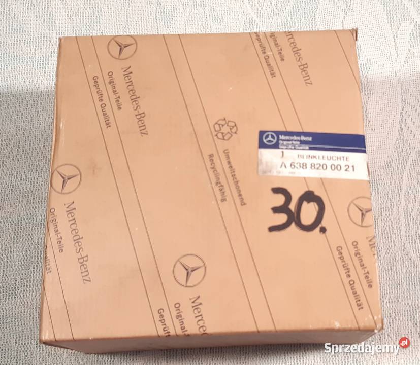 KIERUNKOWSKAZ LEWY PRZÓD MERCEDES VITO Lewe Oświetlenie Mielęcin sprzedam