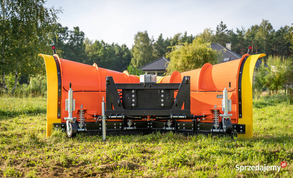 Pług śnieżny strzałkowy wzmocniony z amortyzacją Gostynin sprzedam