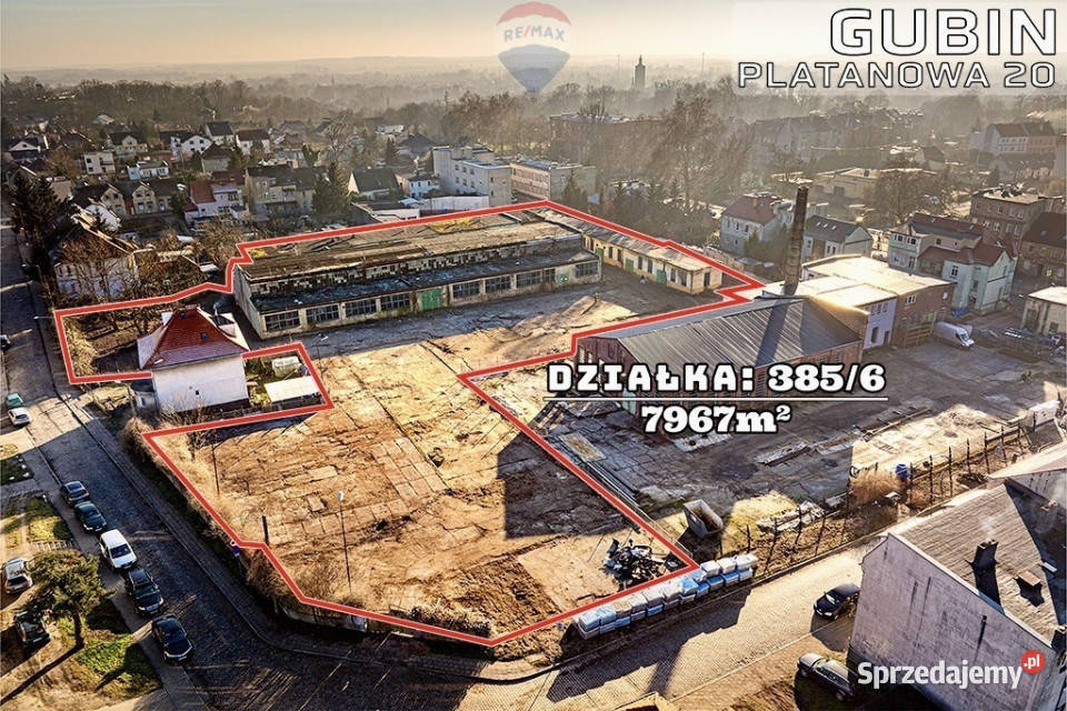 Duża działka w sercu Gubina granicy DE lubuskie Gubin