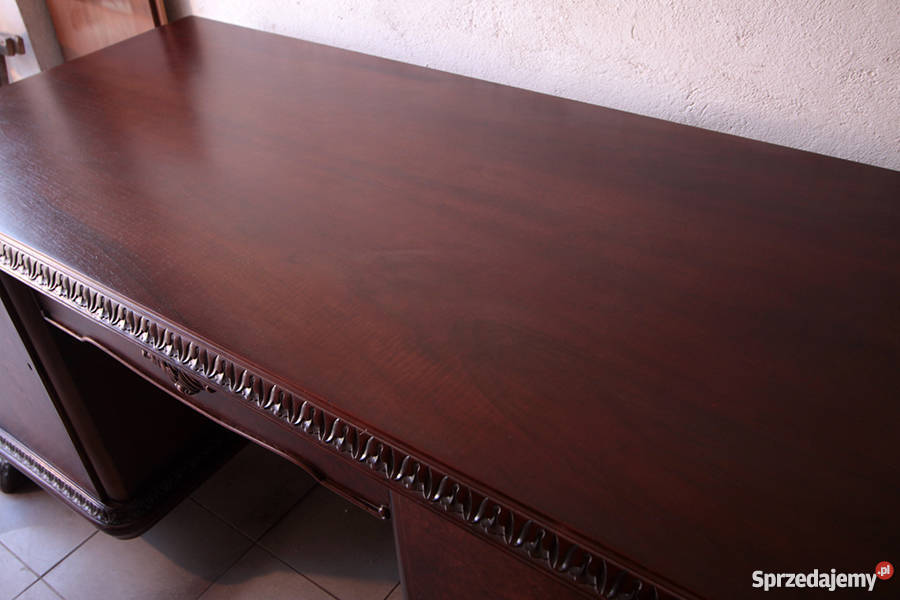 Komplet gabinetowy konserwacji z 1920 roku Meble Wrocław