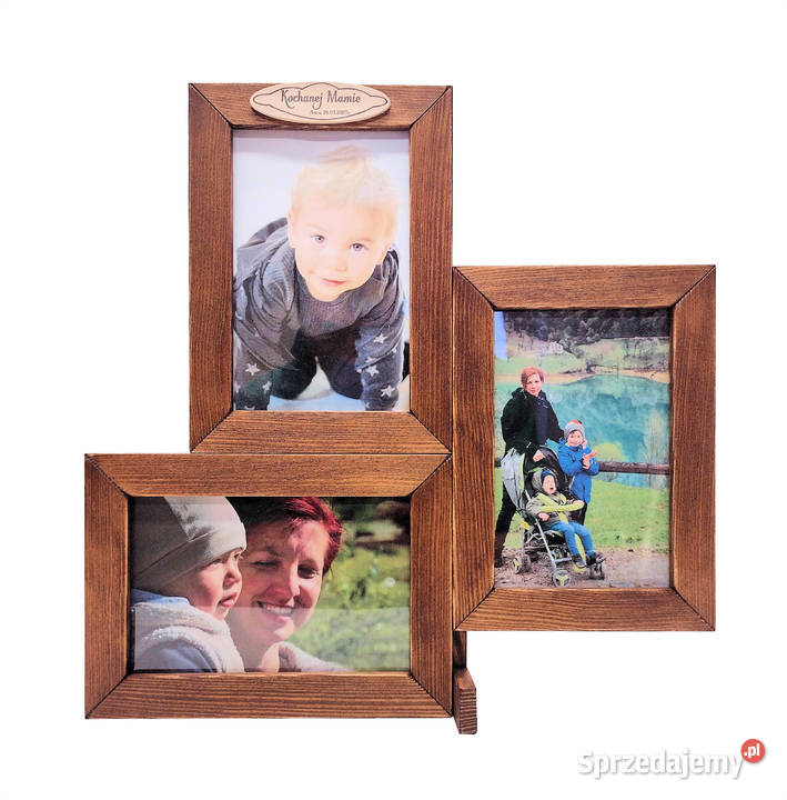 Ramka Na Zdjęcia 10x15 DREWNO Napis Kochanej Ramki i ramy łódzkie Łódź