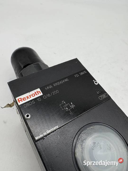 Rexroth DBDS 10 G18200 Hydraulic Direct Operated Warszawa sprzedam