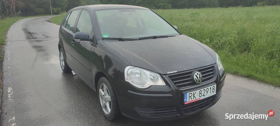 VW POLO 14polift5 drzwi klima 2xkoła super stan Rok produkcji 2007 Krosno