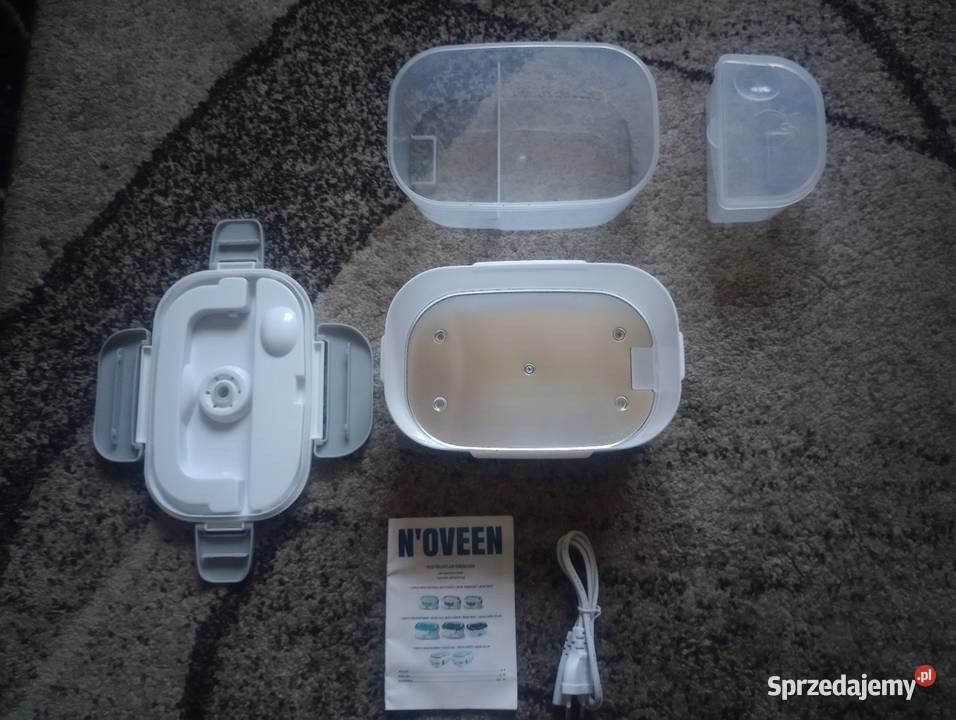 Elektryczny podgrzewacz na żywność Lunch Box wielokolorowy Karczmiska Pierwsze